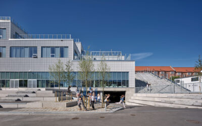 Skolen ved Dybbølsbro in Copenhagen: Architecture that brings together nutrition and learning